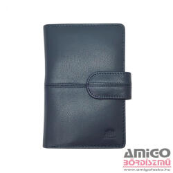 Giorgio Carelli 516408 007 Giorgio Carelli bőr pénztárca kék