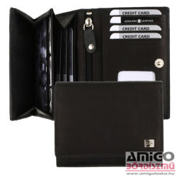 Choice 641920 012 Choice női bőr pénztárca fekete - amigotaska