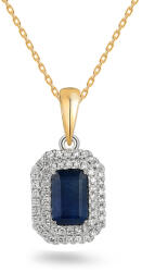 Heratis Forever Lenyűgöző 0, 70 ct zafír medál briliánsokkal IZBR1392P