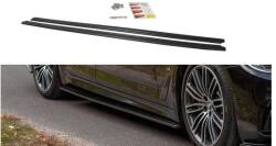 Maxton Design BMW 5-ös G30 limousine G31 touring M-packet Maxton Design lakkozott fekete küszöb spoiler