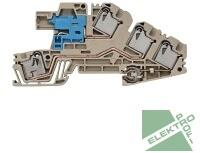 Weidmüller 1837060000 PDL 4 S/NT/L/PE Emeletes Sorkapocs PDL 4 S/NT/L/PE Sorkapocs rugós (1837060000)