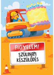 Cardex Üdvözlőlap képeslap kutyás Születésnapra - Szülinapi készülődés felirattal Cardex E (49HAL1094)