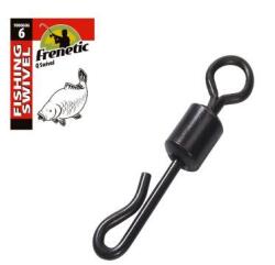 Frenetic Q-swivel (Q-forgó), Frenetic Q Swivel, 8, 10db/csomag, Fekete (03 9000608)