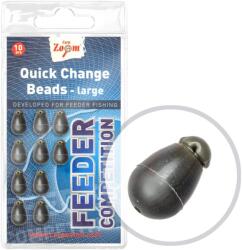 CarpZoom Feeder Competition Ütközõbe épített gyorskapocs, L (10), 10db (CZ5389)