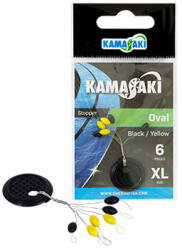 Kamasaki Stopper Kamasaki Ovál Fekete/Sárga S (79006-301)