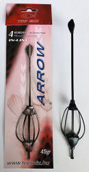 Top Mix Négybordás arrow method feeder kosár, 45g (TM643)