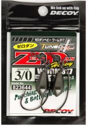Decoy Offset Horog Súlyozott Decoy Worm 317 Zero-Dan Heavy #2 5g (823606)