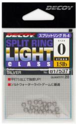 Decoy Kulcskarika Split Ring Decoy R-4 Light Class Silver 1 20lbs (817544)