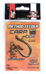 TOPMIX Method Feeder Carp Hook Barbless #14 (TM836) - jadabo