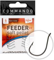 Carp Zoom Feeder horog puha pellethez, #6, 10db (CZ4589)