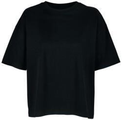 SOL'S Női BOXY organikus, széles fazonú rövid ujjú póló, SOL'S SO03807, Deep Black-M (so03807dbl-m)