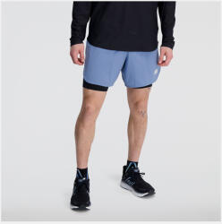 New Balance Q Speed 6 Inch 2-in-1 Short férfi futó rövidnadrág S (NBMS33282-MYL-S)