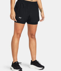 Under Armour Fly By 2in1 Short női futó rövidnadrág M (1382440-001-MD)