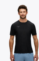 Hoka Airolite Run Short Sleeve férfi rövid ujjú futópóló S (1151071-BLK-S)