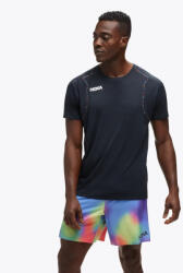 Hoka Glide Short Sleeve férfi rövid ujjú futópóló XS (1123725-BKML-XS)