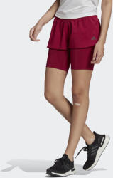 Adidas RI 3B 2in1 Short női rövid futónadrág L (HC1751-L)