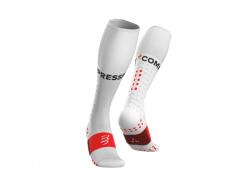 CompresSport Full Socks Run kompressziós zokni White 35-38 (SU00004B-001-0T1)