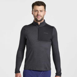 Saucony Sunday 1/4 Zip férfi hosszú ujjú futófelső M (SAM800301-BKH-M)