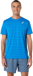 Asics Men Court Stripe SS Top férfi rövid ujjú futópóló L (2041A257-411-L)