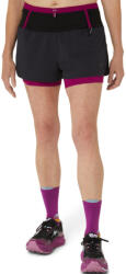 ASICS Fujitrail 2in1 Short női futó rövidnadrág XS (2012C719-002-XS)