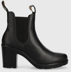 Blundstone bőr csizma 2365 fekete, női, magassarkú, 2365. Black - fekete Női 36