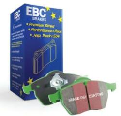 EBC Placute de frana - tuning Green Stuff, Aprobate pentru uz public, fata compatibil: CHRYSLER VOYAGER V; DODGE JOURNEY, NITRO; FIAT FREEMONT; JEEP CHEROKEE, WRANGLER III 2.0D-3.8 09.01-