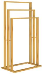 Casaria Suport de prosoape de bambus RUBBY, 40x24x82cm, maro