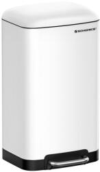 SongmicsHome Coș de gunoi cu închidere lentă SLOW, 30L, alb Cos de gunoi