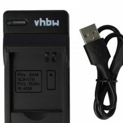 VHBW Incarcator baterie Samsung SLB-07A / SLB-07B, MicroUSB (BW800113495)