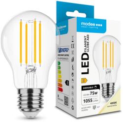 Modee LED lámpa A60 DIM körte A filament 8W- 75W E27 1055lm 840 DIM 220-240V AC 35000h 360° 4000K