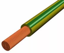 H07V-K 1x2, 5 sodrott réz vezeték (MKH) zöld/sárga