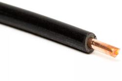  H07V-U 1x 1.5mm2 fekete tömör 450V/U0 750V H07V-U (MCu) 100m