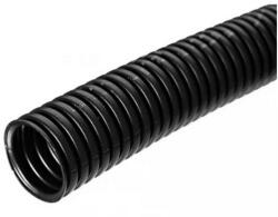 Dietzel Gégecső lépésálló 50m 25mm-átmérő PVC fekete UV-álló 10 évig 750N nyomásálló FXP Turbo 25 UV