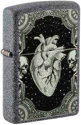 Zippo Brichetă Zippo 48720 Visceral Heart Design (48720) Bricheta