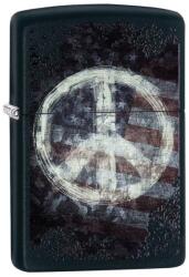 Zippo Brichetă Zippo 28864 Peace Sign on USA Distressed Flag (28864) Bricheta