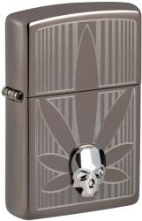 Zippo Brichetă Zippo 48773 Cannabis Design and Crystal Skull (48773) Bricheta