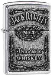 Zippo Brichetă Zippo 250JD. 427 Jack Daniel's Label Pewter Emblem Classic Spirits (250JD.427) Bricheta