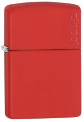 Zippo Brichetă Zippo 233ZL Red Matte with Zippo Logo (233ZL) Bricheta