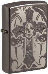 Zippo Brichetă Zippo 48411 Skull and Cross Tattoo (48411) Bricheta