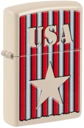 Zippo Brichetă Zippo 48204 Patriotic Star and USA (48204)