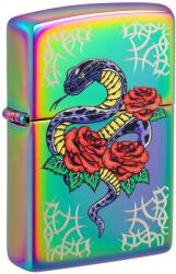 Zippo Brichetă Zippo 48395 Snake and Red Roses Tattoo (48395) Bricheta