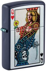 Zippo Brichetă Zippo 48723 Queen and Skull of Hearts (48723) Bricheta