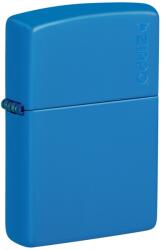 Zippo Brichetă Zippo 48628ZL Classic Sky Blue Matte with Zippo Logo (48628ZL) Bricheta
