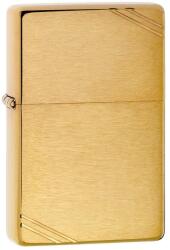 Zippo Brichetă Zippo 240 Brushed Brass Vintage with Slashes (240) Bricheta