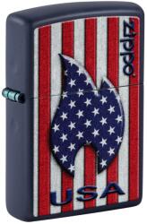 Zippo Brichetă Zippo 48560 Patriotic Flame (48560) Bricheta