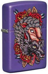 Zippo Brichetă Zippo 49413 Wolf in Sheeps Clothing Tattoo (49413) Bricheta