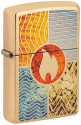Zippo Brichetă Zippo 48729 Four Elements of Earth (48729) Bricheta