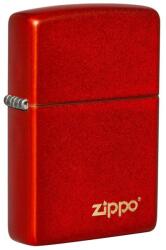 Zippo Brichetă Zippo 49475ZL Metallic Red Zippo Logo (49475ZL) Bricheta