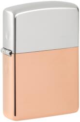 Zippo Brichetă Zippo 48694 Bimetal Sterling Silver Lid and Copper Bottom (48694) Bricheta