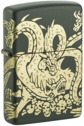 Zippo Brichetă Zippo 48907 Dragon Heads (48907) Bricheta